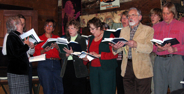 Oak Center Singing